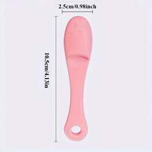 1pc Manual Thumb Facial Brush, Blackhead Nose Wing Pore Cleansing Brush, Silicone Hair Washing Brush, Nose Brush For Removing Blackheads, Massage Brush For Bathing And Face Washing - Multicolor - View 11