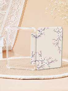 花卉、樱花和玉兰花图案保护套,兼容 6 英寸 Kindle 第 11 代(2024 年和 2022 年发布)、Kindle Paperwhite 第 12 代(2024 年发布)- 超薄透明 TPU 后壳保护套,带自动唤醒/睡眠功能,适用于 Kindle Paperwhite 第 12 代(2024 年发布),可 DIY 定制 - 适合日常使用和节日礼物。 - 彩色 - 查看 22