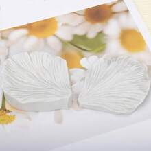 2pcs Silicone Mold, Simulated Flower Mold, Peony Flower Shaped Mold, Flower Shaped Mold, Soap Mold, Plaster Silicone Mold, Simulated Peony Texture Mold, Square Incense Mold Silicone Mold - 2pcs Grey Petal Mold - Wide - View 4