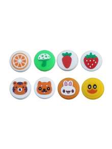 1 Set Switch Joy-Con Controller Joystick Caps, Anti-Slip Anti-Sweat Anti-Scratch, Enhance Gaming Experience, Compatible With Switch OLED, Switch, Switch Lite - View 1