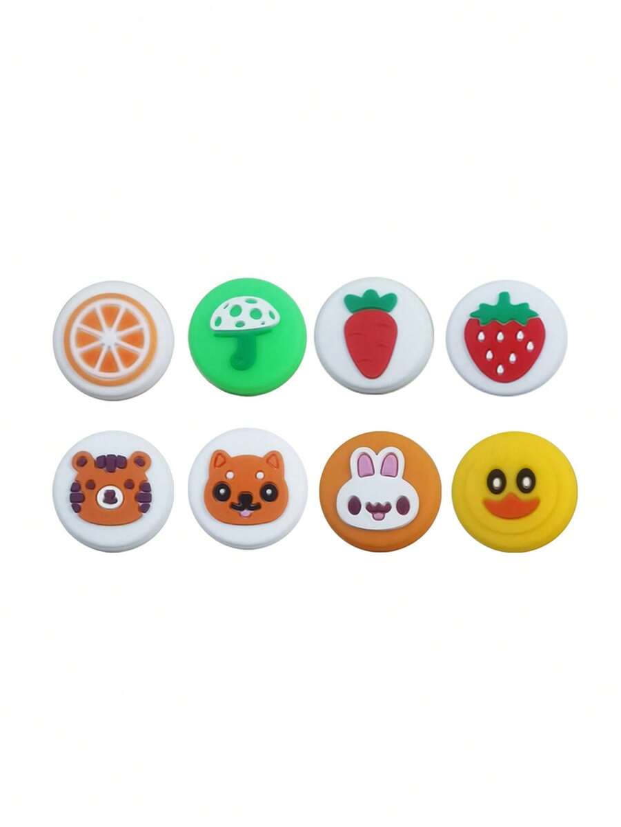 1 Set Switch Joy-Con Controller Joystick Caps, Anti-Slip Anti-Sweat Anti-Scratch, Enhance Gaming Experience, Compatible With Switch OLED, Switch, Switch Lite - View 1