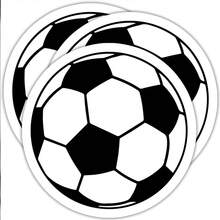 Football Stickers Suitable For Laptops, Water Bottles, Notebooks, Phones, Etc. Ideal Gift For Football Players, Teams, And Fans - View 3
