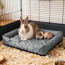 1pc Durable Anti-Scratch Waterproof Non-Stick Hamster Sleeping Nest, Easy To Clean Anti-Fouling Small Pet Sleeping Mat, Soft Small Pet Bed, Small Pet Furniture Suitable For All Seasons - Multicolor - View 9