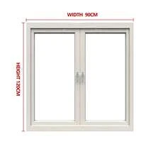 Màn chống muỗi mùa hè mới, thiết kế khóa kéo đôi màu trắng, màn cửa sổ tự dính cho phòng ngủ, ban công, dễ dàng lắp đặt. - trắng - Xem 29