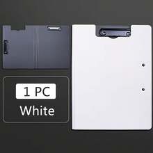 A4 File Folder With Writing Board & Memo Clip, Exam Paper Storage Box, School & Office Supplies, Back To School Stationery - Single Piece - View 10