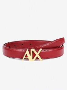 1/2件装女士腰带，高端合金字母女士腰带，时尚商务休闲套装多功能腰带，牛仔裤腰带，母亲节和情人节礼物腰带。 - 彩色 - 查看 12