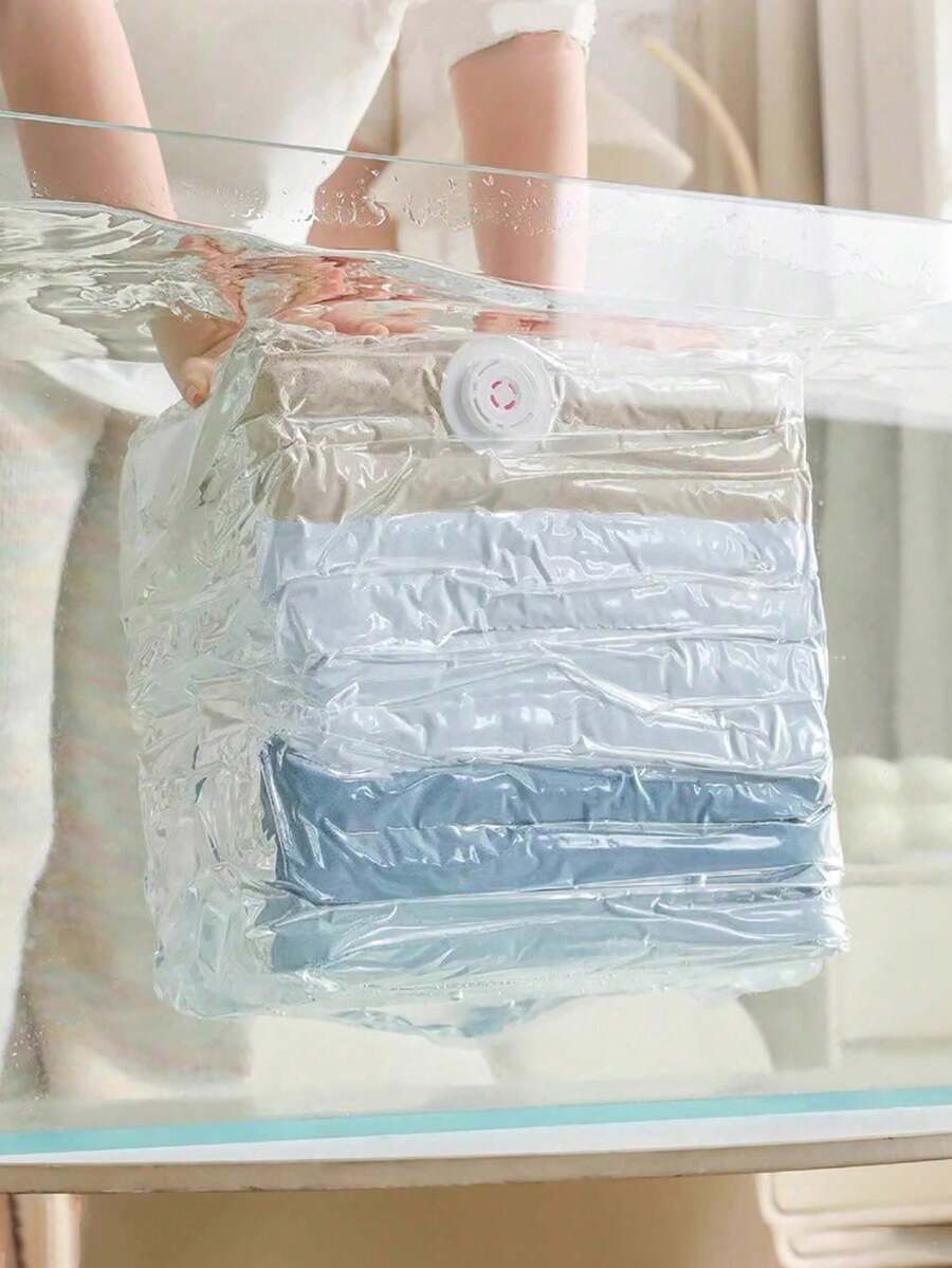 1/2/3个装真空收纳袋，防潮密封收纳袋，衣柜衣物收纳袋，被褥压缩收纳袋，免泵泄压真空袋，适用于衣物和被褥的整理收纳，可大大节省空间