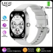 LIGE New Smart Watch With 700mAh Large Battery Capacity, GPS Tracking, Waterproof, Multiple Sports Modes, Call Reminder, Activity Tracking, Weather Forecast, Music Playback, Multi-Function Sports Smart Watch For Men And Women - View 14