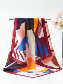 4pcs Satin Headband/Headscarf/Hair Wrap - 27.5 Inch Satin Square Headscarf For Women - Multicolor - View 5