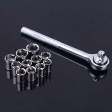 Aimall 40 Piece Set Of Auto Repair Tools, Tool Set, Car Toolbox, Repair Tool, Emergency Socket Combination Wrench - 1 Set - View 5