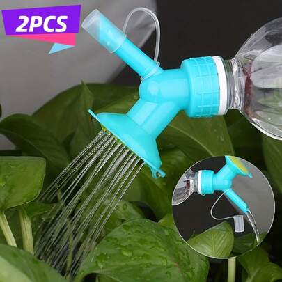 Random Color 2in 1 Watering Nozzle Sun Flower Automatic Watering Waterer Gardening Beverage Bottle Succulent Irrigation Tools Two-In-One Spray Nozzles - Suitable For Soda And Beverage Bottles, Perfect For Watering Flowers And Gardening