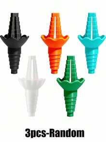 1 Set Universal Bottle Mouth Empty Refill Kit - Reusable Liquid Transfer Adapter With Anti-Spill Funnel, Suitable For Soap, Shampoo, Conditioner, Lotion And Bathroom Use - Multicolor - View 11