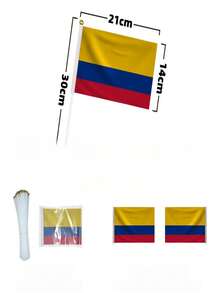 5/10/20pcs 21*14cm Puerto Rico Mexico Handheld Small Flags, 2026 World Cup National Team Cheering Hand Flags, Football Fan Stadium Support Banners, Vuvuzela Accessories, Father's Day Gift, July 4th Independence Day Decor, Wedding Graduation Bachelor Party Decoration, Indoor Home Room Soft Decor, Outdoor Yard Garden Scene Decoration - A - View 18