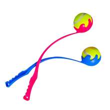 Dog Fetch Stick, Dog Training Tennis Ball Throwing Stick, Outdoor Tennis Training Throwing Stick, Pet Supplies Dog Toy Fetch Stick - Multicolor - View 8