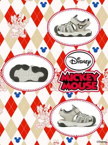 Mickey Mouse Authorized collaboration with | A pair of children's sneakers, suitable for daily, festival, sports, and outdoor wear. It fits the foot comfortably, is anti-slip, wear-resistant, and breathables's's's's's's。 sneakers, girls' sneakers, girls' board shoes) - 灰色 - 查看 4