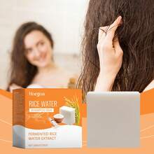 Xà phòng gội đầu nước gạo lên men 100g, công thức chăm sóc tóc truyền thống châu Á giàu dưỡng chất, giúp tóc mềm mượt và chắc khỏe, phù hợp với mọi loại tóc. - cơm - Xem 2