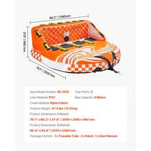 Carrello per kayak - Sofa-D-Typ 4 Personen - Visualizzare 7