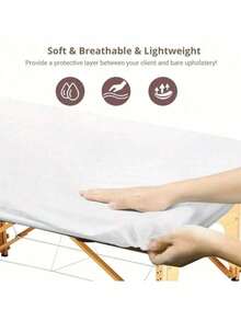 Disposable Massage Bed Sheet With Elastic Band, Suitable For Facial, Body And Skin Care In Beauty Salons - Multicolor - View 4