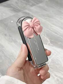 Bộ 2 món gồm gương gấp gọn và lược đệm khí, thích hợp cho du lịch hàng ngày, quà tặng ngày Valentine, dụng cụ tạo kiểu tóc, phụ kiện tóc, bộ dụng cụ làm tóc mùa hè và kỳ nghỉ. - Nhiều màu - Xem 5