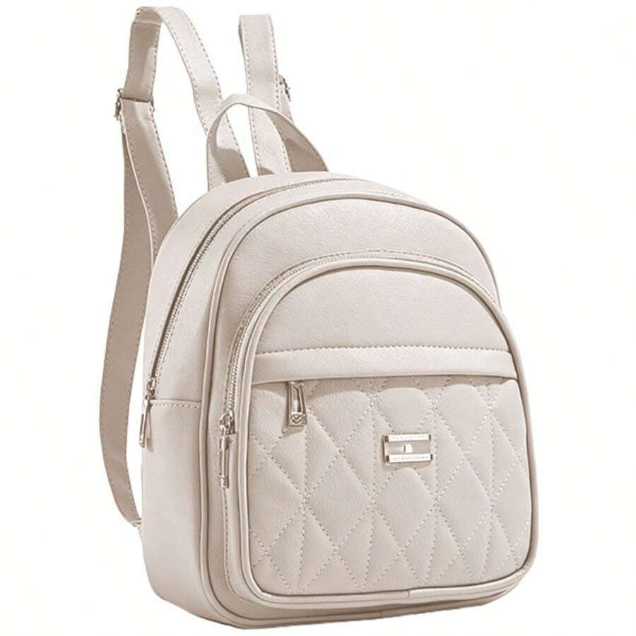 Women Fashion Backpacks - White - View 1