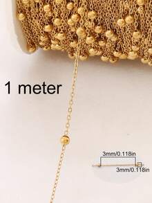 1米不锈钢珠链，适合DIY制作项链和手链等首饰 - 鏈條 - 查看 12