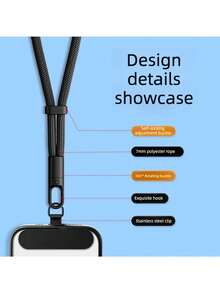 2026升级款可调节手机挂绳腕带，高端女士手机链吊坠，欧洲防盗防丢手带 - A - 查看 8