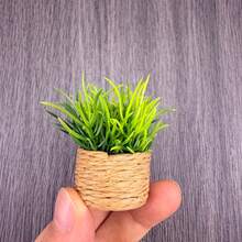 22 estilos de plantas en maceta decorativas en miniatura para casa de muñecas, plantas verdes realistas a escala 1:12 1:6 para casa de muñecas, suculentas, camas de flores, jarrones, accesorios decorativos para cocina, dormitorio, sala de estar, baño y jardín de la casa de muñecas - Multicolor - Ver 22