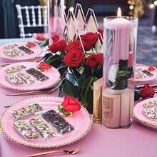 100个3x6英寸格兰诺拉麦片棒包装袋，蛋糕棒棒糖包装袋，棉花糖独立包装玻璃纸袋，适用于零食、谷物棒、饼干、马卡龙、肥皂、巧克力松露等。 - 查看 6