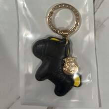 新款豪华汽车钥匙扣吊坠，高端钱包钥匙扣，优雅女士钥匙圈，汽车配件 - 彩色 - 查看 1