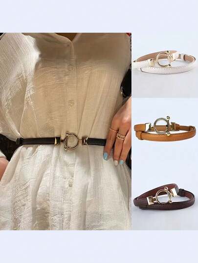 这款可调节的女士腰带可打造合身、波西米亚风格造型，与外套、连衣裙、黑色毛衣、风衣、衬衫和西装都很搭，是节日送礼的绝佳选择。