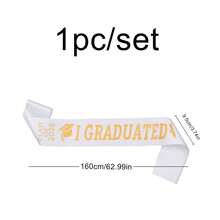 2026 Graduation Party Shoulder Straps, Celebration Decorations For Graduates Gathering, Photo Props - Graduate - View 11