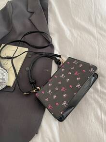 新款高品质女士包，单肩斜挎手提包小方包双肩包，通勤休闲学生日常轻便时尚百搭小众包 - 彩色 - 查看 7