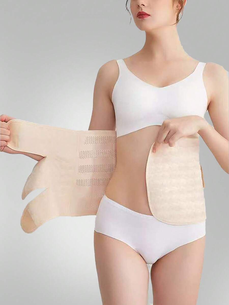 Women's Slimming Waist Trainer - Apricot - View 1