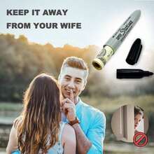 1pc Fun  Hidden Storage  Bank Disguise Fake Marker Marker Pen (Black) - Black - View 5