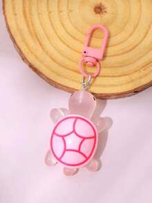 1pc/3PCS Cute Resin Big & Small Turtle Keychain, Cartoon Animal Backpack Pendant, Mobile Phone Charm - Multicolor - View 11