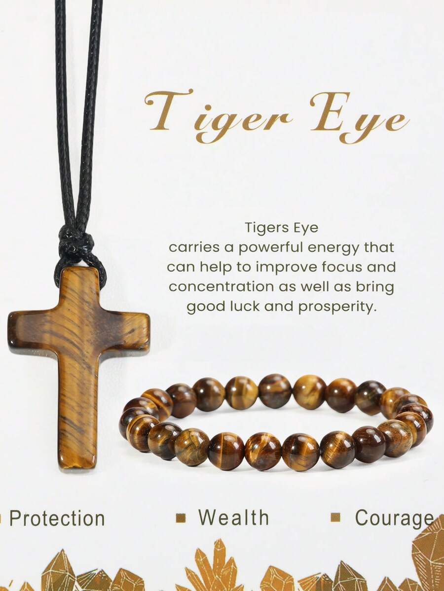 Men's Beaded Necklace, Suitable For Daily Wear