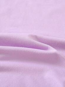 Disney Mickey Mouse Balloon Popcorn Ice Cream Cookie Drink Magic Printing, Disney Official Authorization, High-Quality Children's T-Shirts, Perfect Gifts, Fashion Casual Wear, Girl Shirts, Girl Gifts. - Lilac Purple - View 5