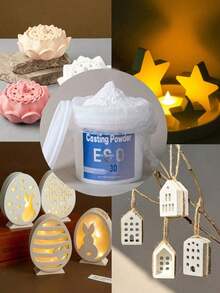 6.6LB Resin Casting Powders, Bucket Packed Gypsum Powder, Water Activated Plaster Powder Casting Kit For Resin Molds,DIY Craft Model , Pottery & Ceramic Plaster Powder For Crafts, Sculpture, Diorama And Home Decor ,Easy Mixing & Self Leveling - 6.6 Pounds - View 7