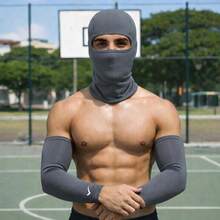 UV Cuff Kit + Balaclava Cap UV 50+ Sun Protection - Gray Kit - View 6