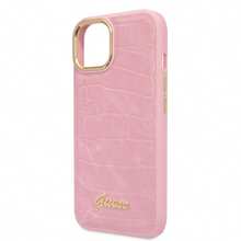 Funda Case Guess Tipo Piel - rosa - Ver 6