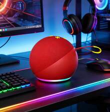 Echo Dot Newest Model Smart Speaker With Alexa Early Access Charcoal For Bedroom Dining Room Office - 查看 14