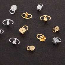 Earring Lifters Backs, 6/12Pcs Earring Backs For Droopy Ears Locking Earring Backs Replacements For Studs Large Earring Backings Tight Earring Lifter Backers For Heavy Earrings - 3 Types Of Ear Tips - View 6