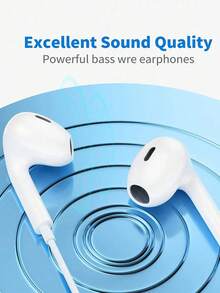 有线高保真立体声耳机，带麦克风和音量控制，USB-C接口，兼容 15/16 Pro/17 Air/17 Pro Max、Pro、S25/S24/S23/S22/S21、Pixel 9/8/7/6，符合人体工学的入耳式设计，塑料材质，不防水，防噪音，带音量按钮控制，USB-C有线耳机 | 防噪音+高保真立体声低延迟，适用于 15 Pro Max/其他Type-C/USB-C设备，全能游戏和媒体耳机 - 查看 7