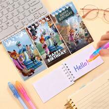 Judy Hopps Officer And Nick Wilde Themed Notebook / Drift Notebook / Jack-O'-Loop Notebook (Random Selection) - 1 Random Book - View 4