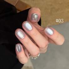 MIANEL 10ml 夏季限量版美白竹亭猫眼凝胶指甲油 2026 升级版美白多用途超亮磁性粉指甲油，绿色指甲，蓝色指甲，冬季美甲护理产品 - 彩色 - 查看 6