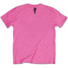 Billie Eilish Racer Logo And Blohsh T Shirt - 粉色 - 查看 1