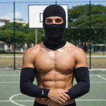 UV Cuff Kit + Balaclava Cap UV 50+ Sun Protection - Black Kit - View 4