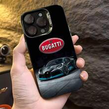 Coche  con detalles en gris y azul.funda de teléfono Fundas compatibles con ,Apple,VIVO,OPPO,,, y Honor.Fabricadas en silicona TPU,ofrecen protección contra golpes y caídas. - Negro - Ver 4