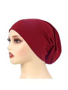 Women's Soft Stretchy Headband, Premium Modal Knit Undercap, Solid Color Headwrap, Comfortable All Day Wear - Multicolor - View 12