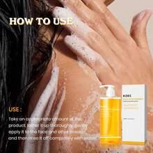 KOEC Kojic Acid Turmeric Brightening Body Wash, Even Out Tone, Radiance, Moisturizing Exfoliating Shower Gel For Women & Men - KOJIC ACID TURMERIC - View 5